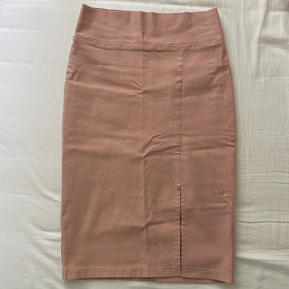 Pink Pencil Skirt - Picture 1 of 4